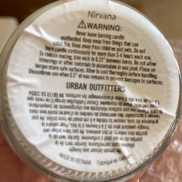 NEW UO hippies always welcome pillar candle - Picture 5 of 6